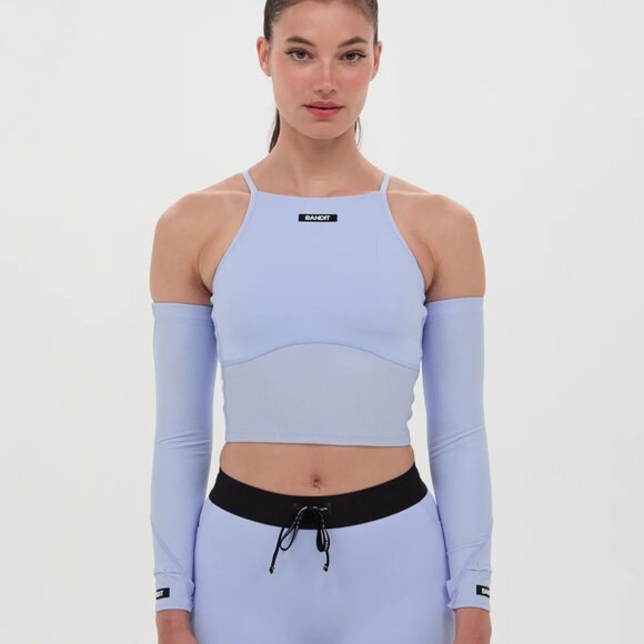 NWT Bandit Stamina 7 Pocket Nova Crop - Breeze Blue (size M) - Picture 1 of 6